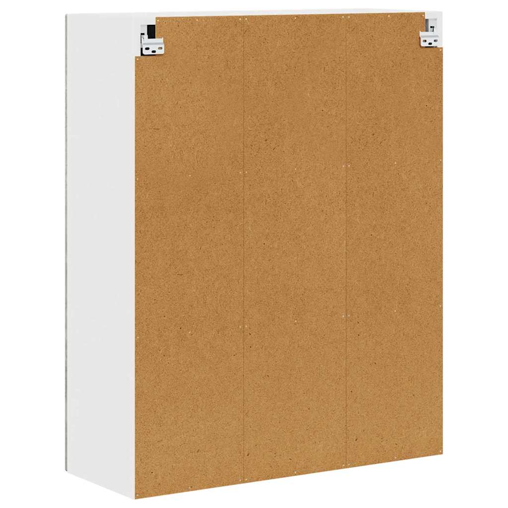 Væglågskab Porto Beton 80 X 31 X 100 Cm Konstrueret Træ - Billede 8