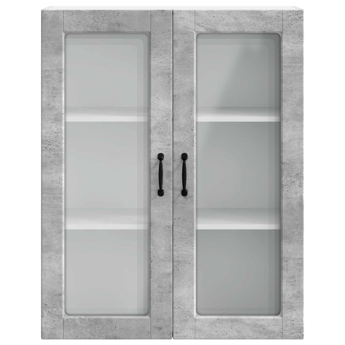 Væglågskab Porto Beton 80 X 31 X 100 Cm Konstrueret Træ - Billede 6