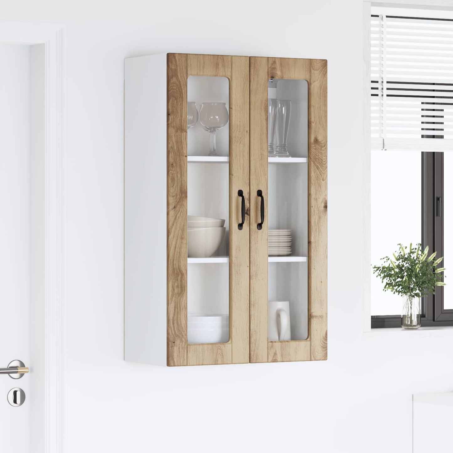 Panel Til Opvaskemaskine Artisan Egetræ 60 X 31 X 100 Cm - Billede 4