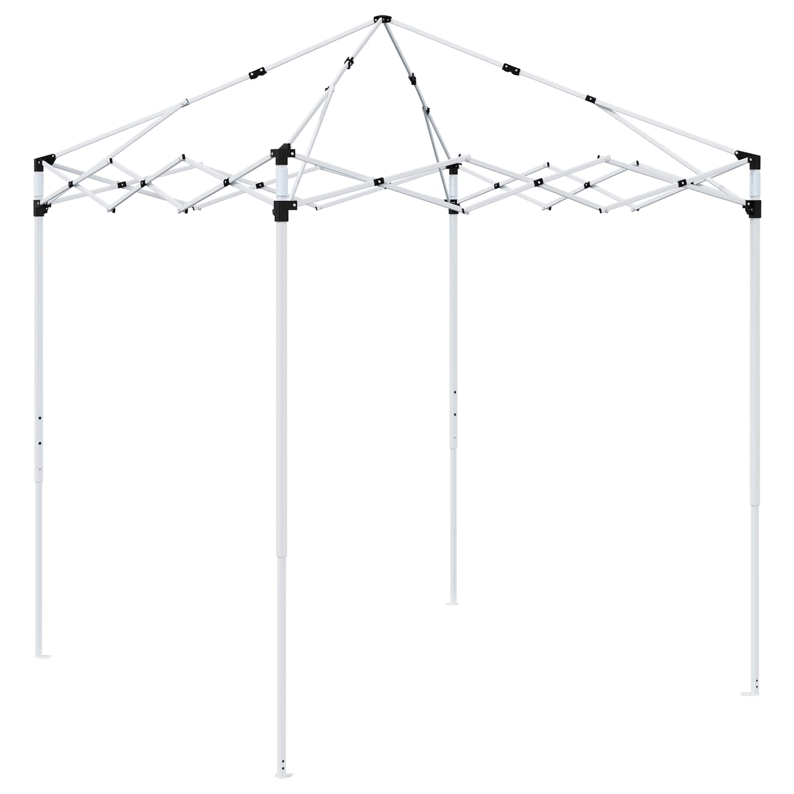 Pop-up Festtelt 195 X 195 X 245 Cm Oxford Stof - Billede 5