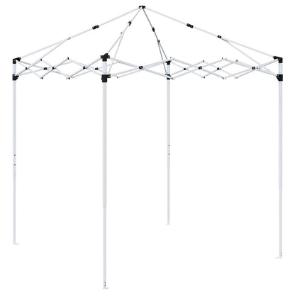 Pop-up Festtelt 195 X 195 X 245 Cm Oxford Stof - Billede 5