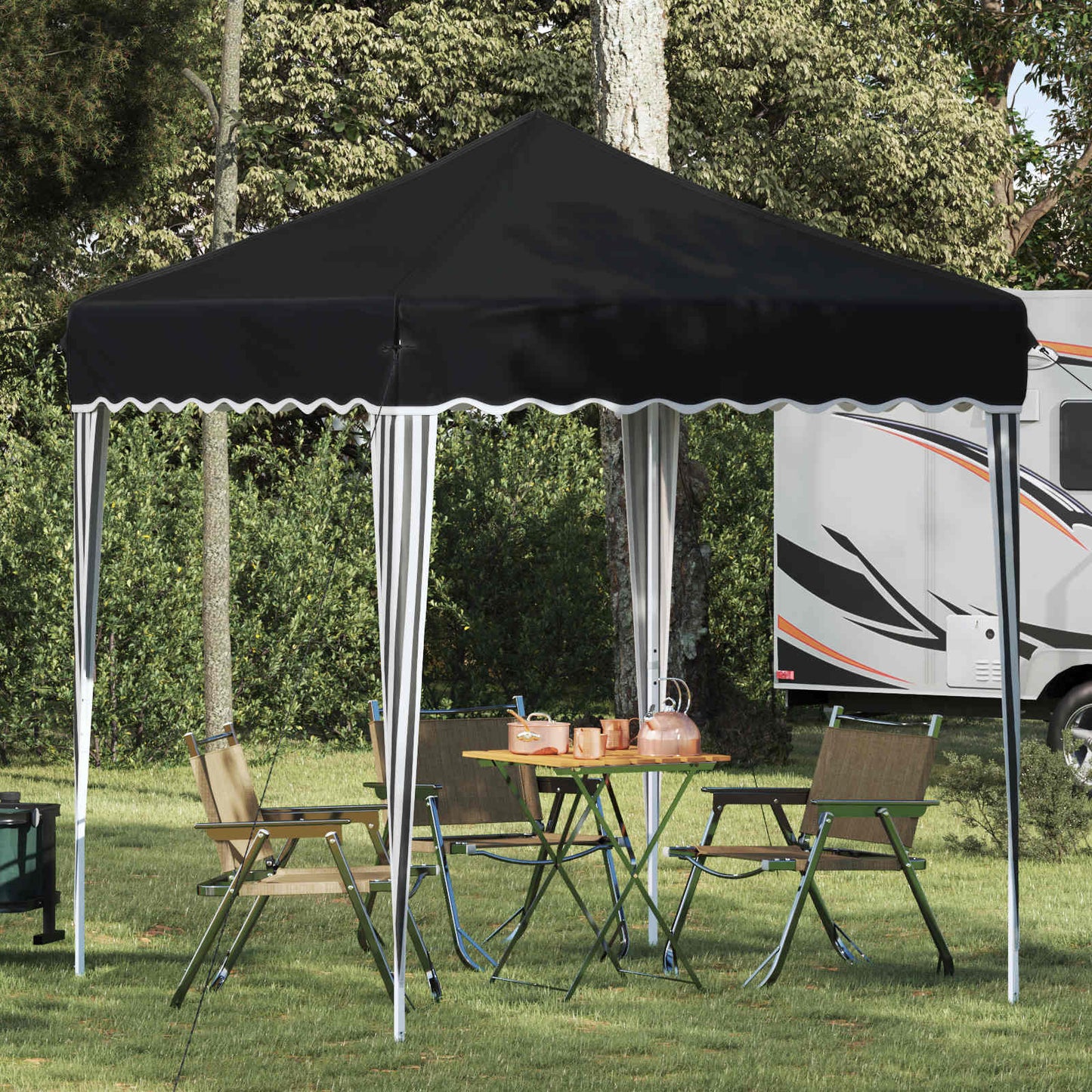 Pop-up Festtelt 195 X 195 X 245 Cm Oxford Stof - Variant 42019715