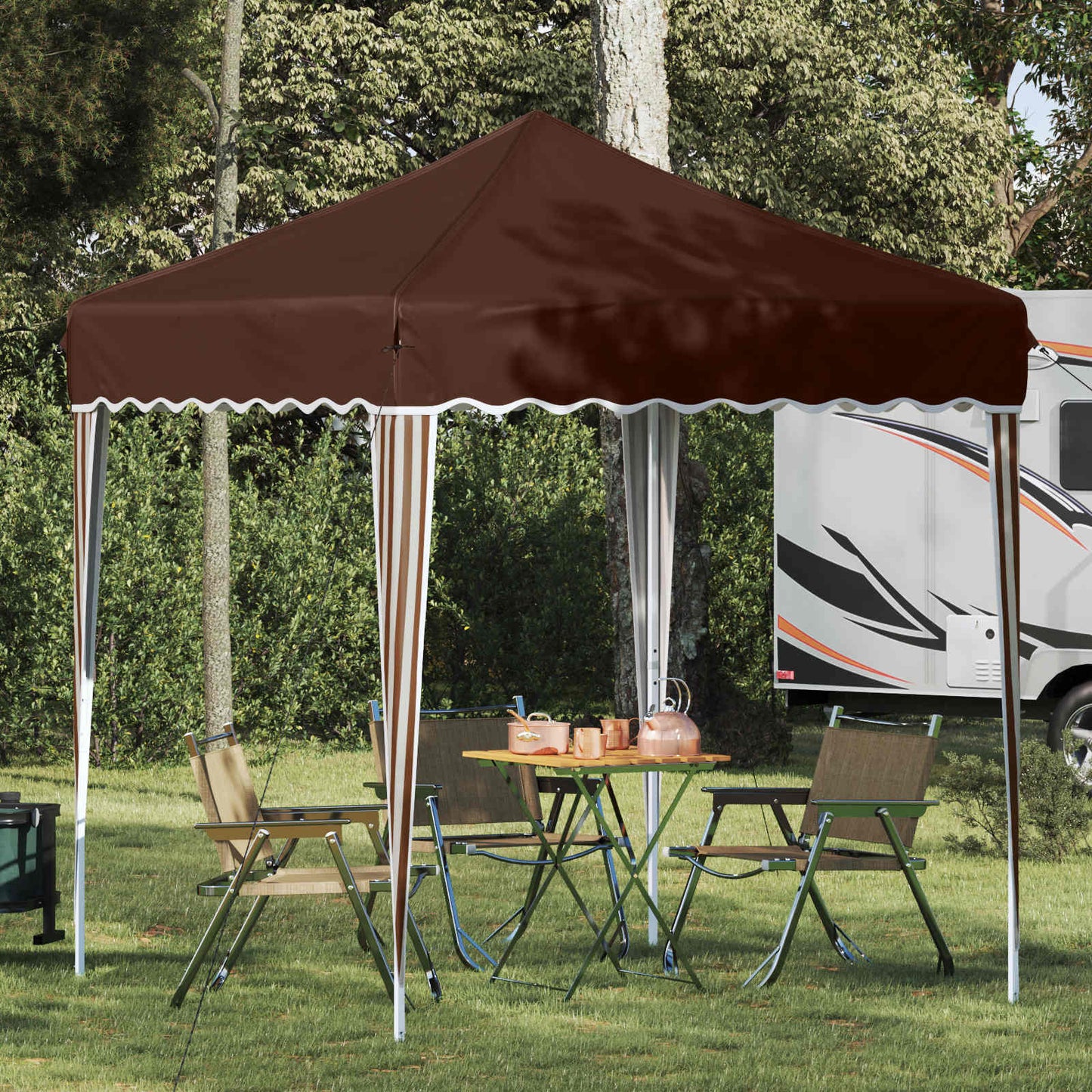 Pop-up Festtelt 195 X 195 X 245 Cm Oxford Stof - Variant 42019720
