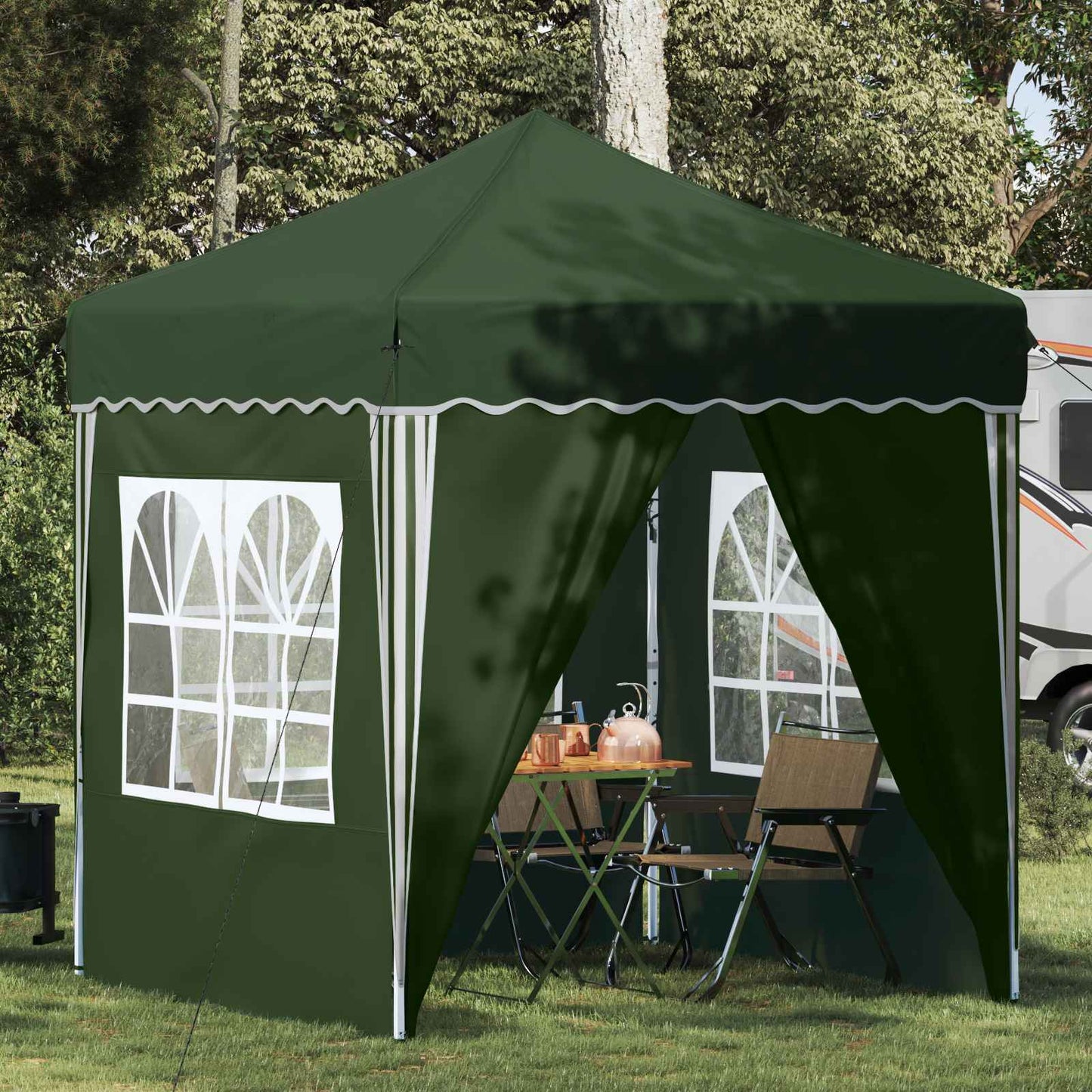 Pop-up Festtelt 195 X 195 X 245 Cm Oxford Stof - Variant 42019739