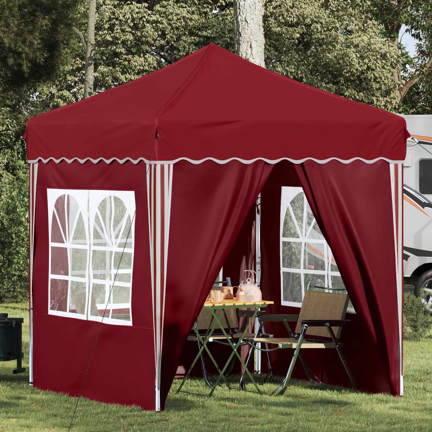 Pop-up Festtelt 195 X 195 X 245 Cm Oxford Stof - Variant 42019741