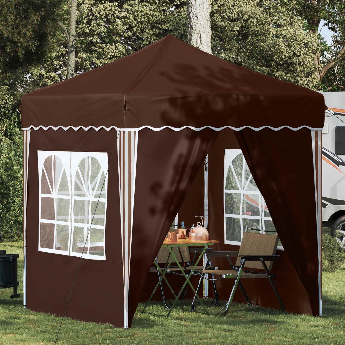 Pop-up Festtelt 195 X 195 X 245 Cm Oxford Stof - Variant 42019742