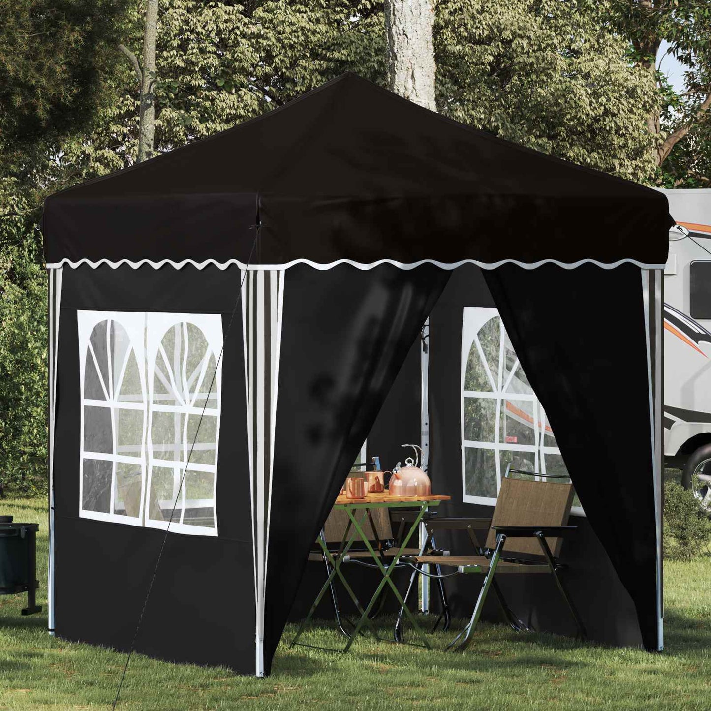 Pop-up Festtelt 195 X 195 X 245 Cm Oxford Stof - Variant 42019744