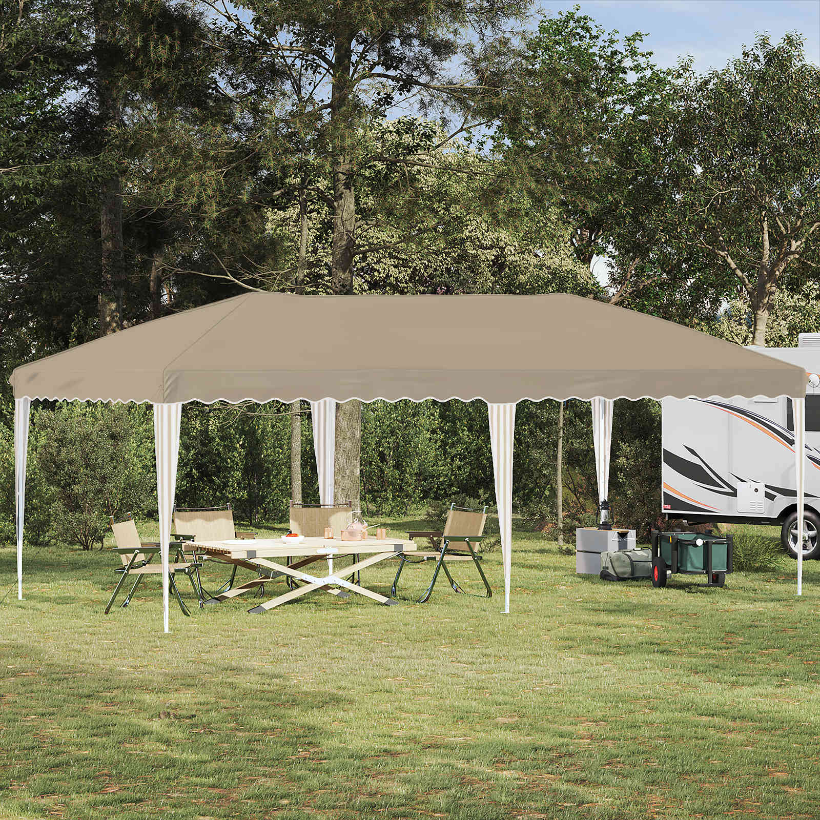 Pop-up Festtelt 575 X 290 X 245 Cm - Hovedbillede