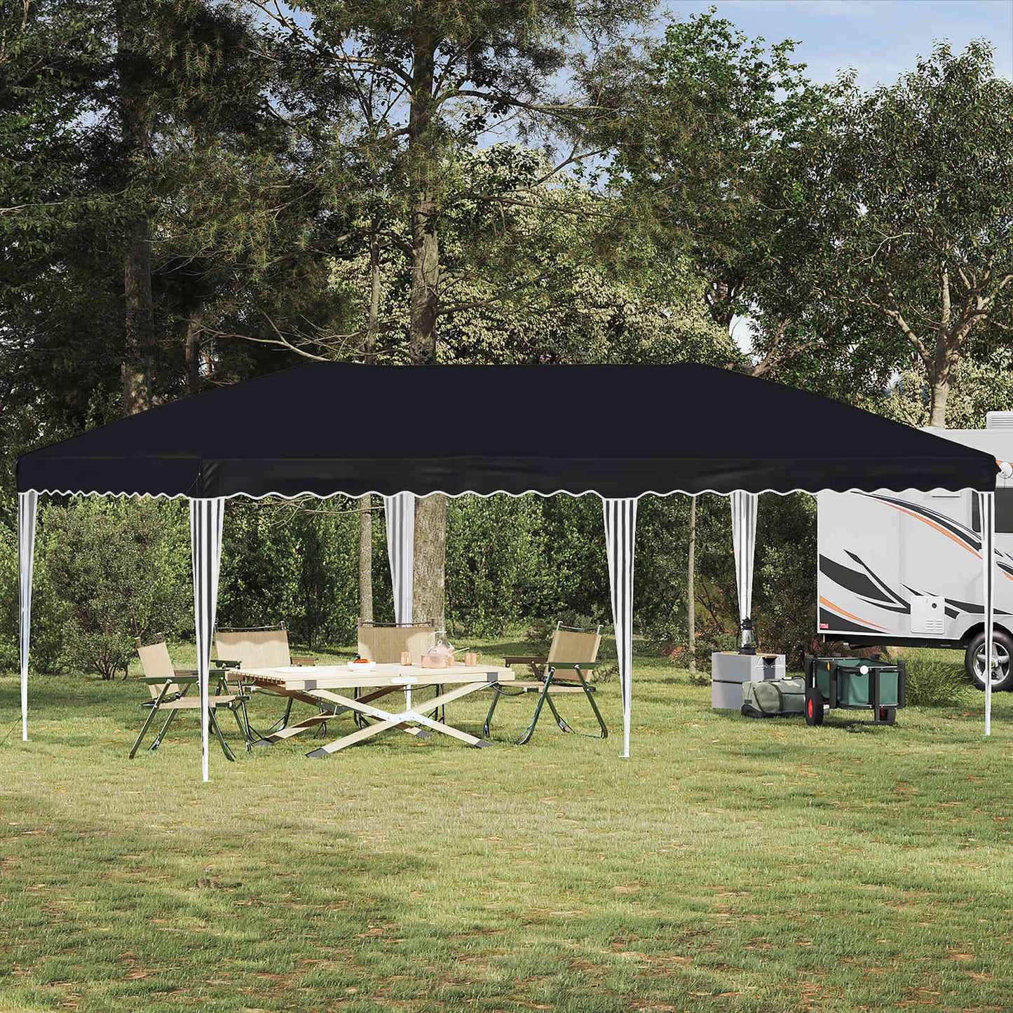 Pop-up Festtelt 575 X 290 X 245 Cm - Variant 42019781