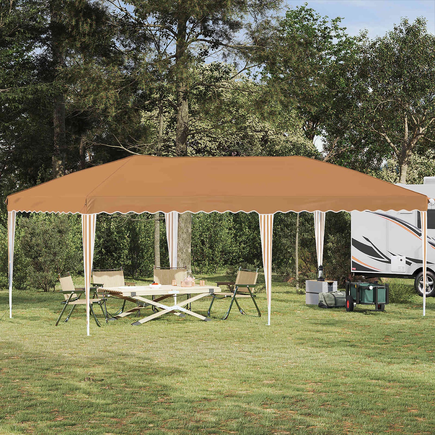 Pop-up Festtelt 575 X 290 X 245 Cm - Variant 42019782