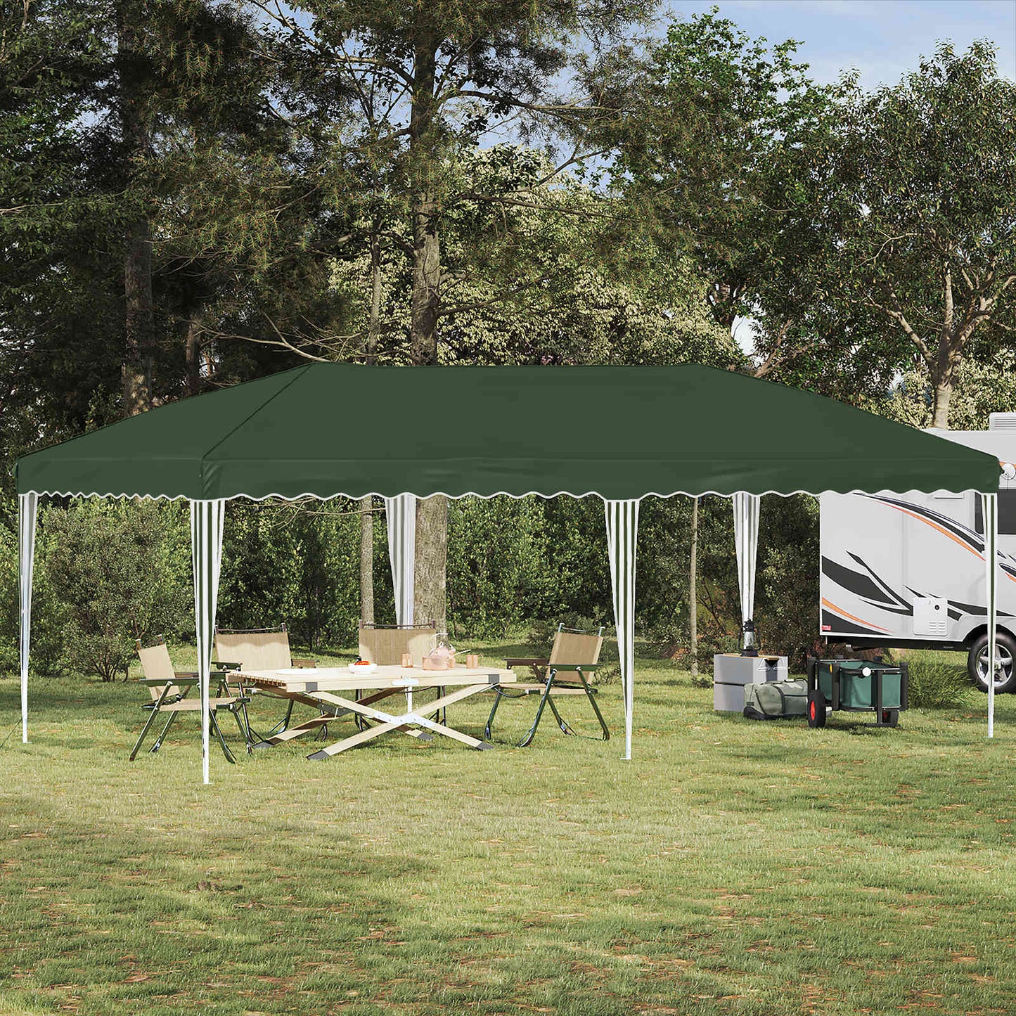 Pop-up Festtelt 575 X 290 X 245 Cm - Variant 42019783