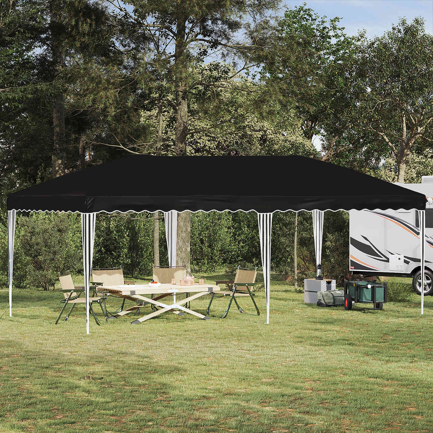 Pop-up Festtelt 575 X 290 X 245 Cm - Variant 42019788
