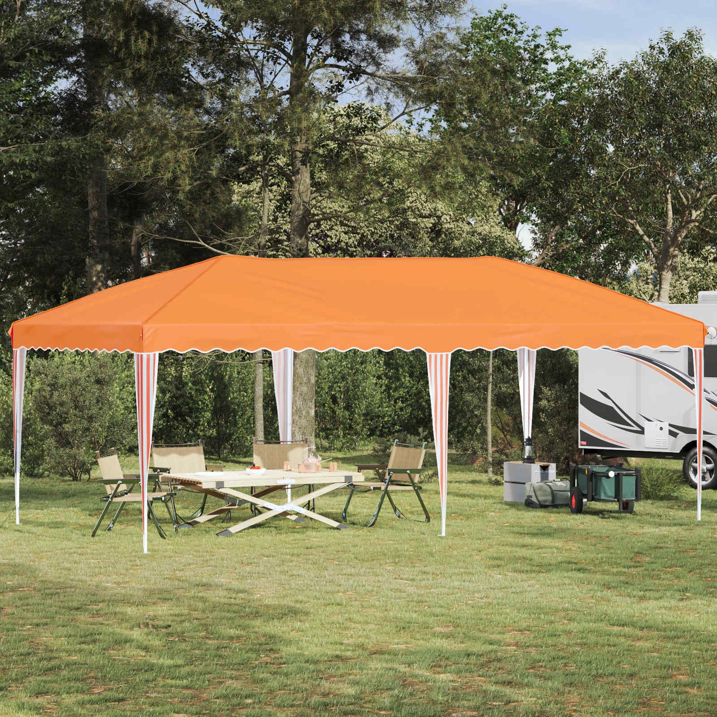 Pop-up Festtelt 575 X 290 X 245 Cm - Variant 42019789