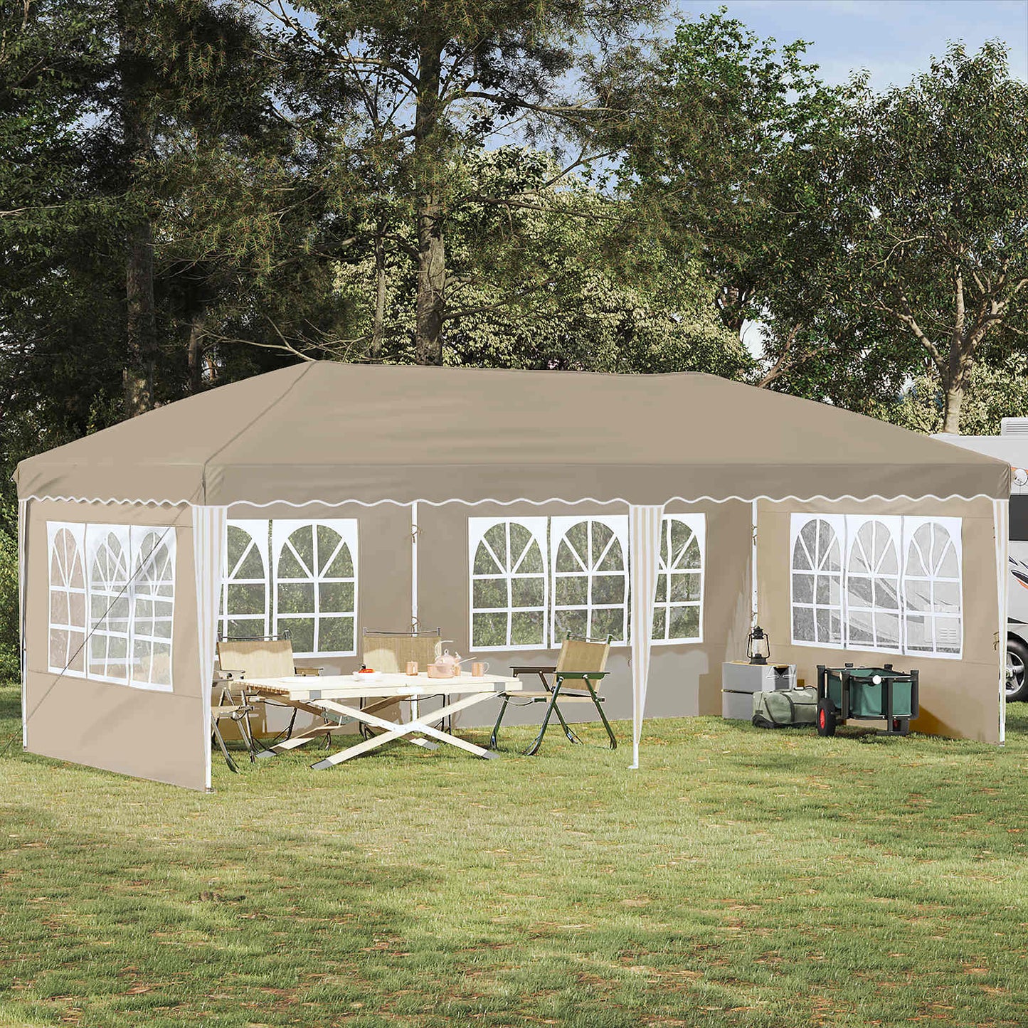 Pop-up Festtelt 575 X 290 X 245 Cm - Variant 42019790