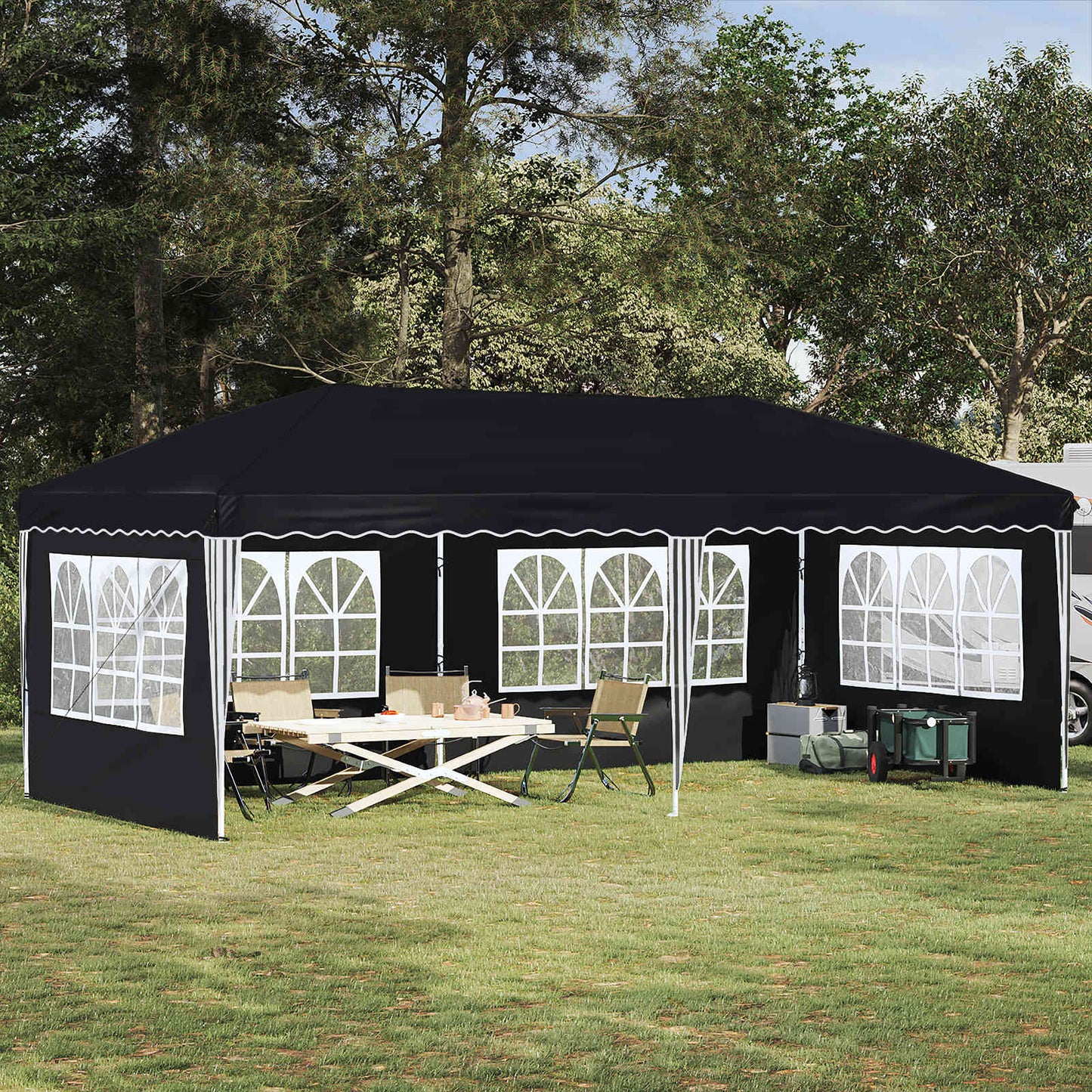 Pop-up Festtelt 575 X 290 X 245 Cm - Variant 42019792