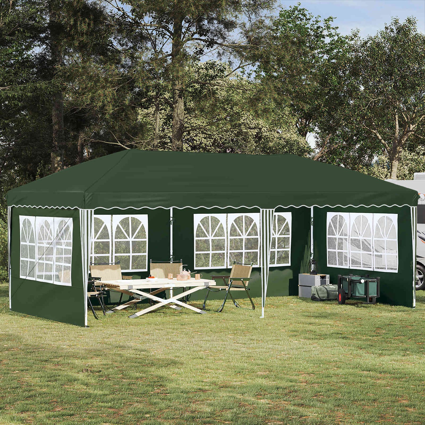 Pop-up Festtelt 575 X 290 X 245 Cm - Variant 42019794