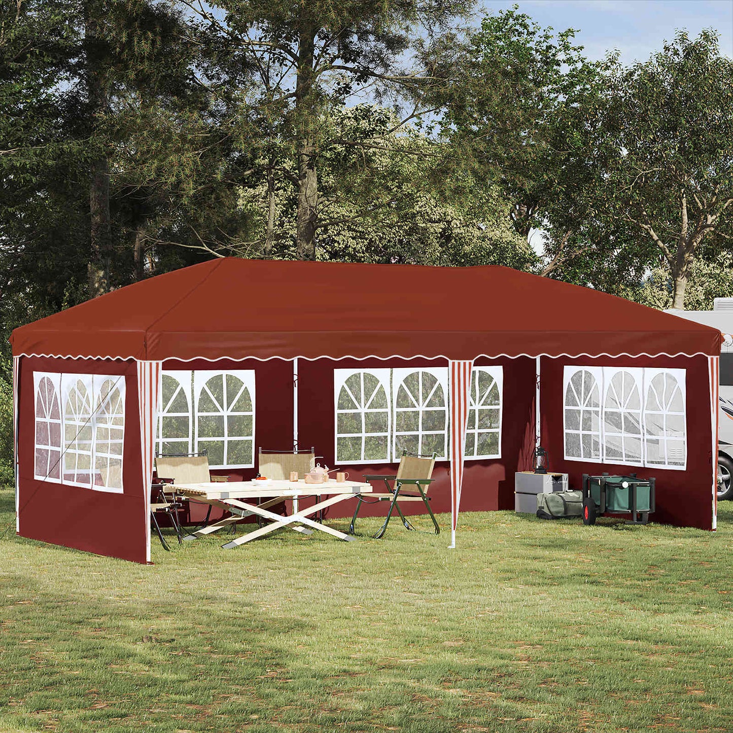 Pop-up Festtelt 575 X 290 X 245 Cm - Variant 42019798