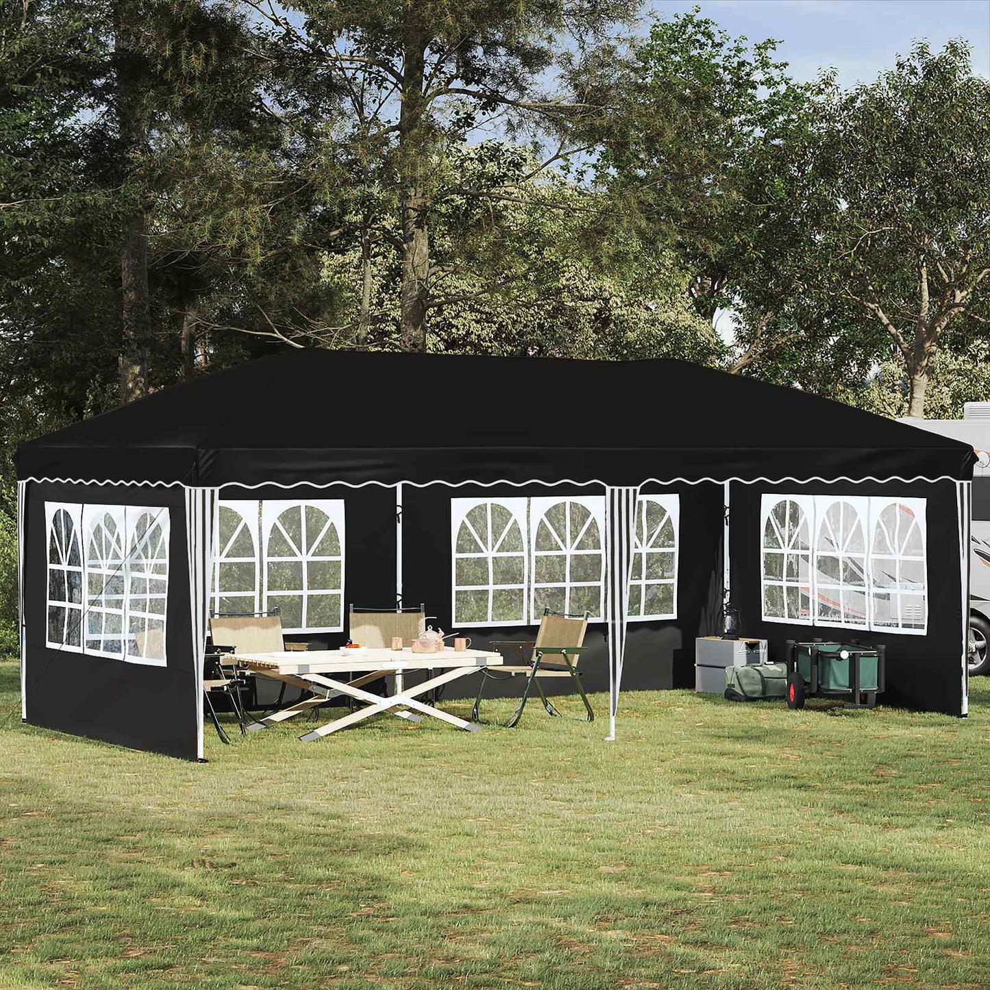 Pop-up Festtelt 575 X 290 X 245 Cm - Variant 42019799