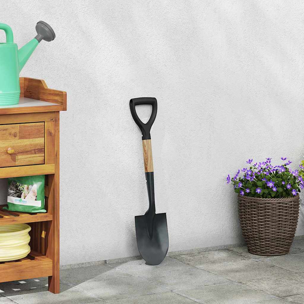 Skovl 68,5 Cm Powder Coated Stål Og Solid Træ - Hovedbillede