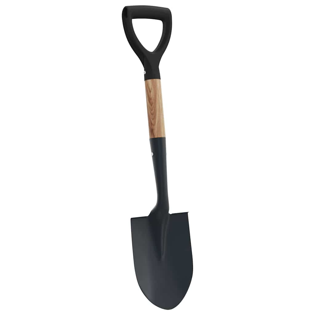 Skovl 68,5 Cm Powder Coated Stål Og Solid Træ - Billede 2