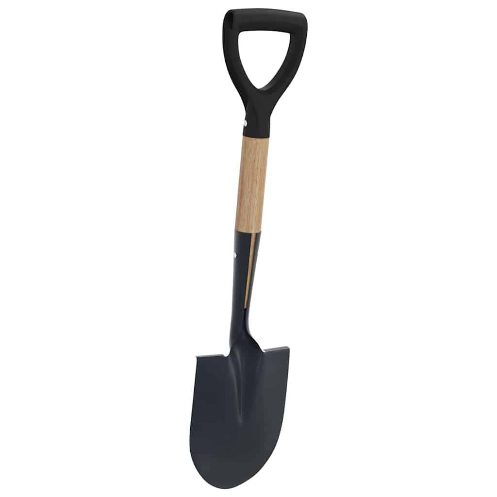 Skovl 68,5 Cm Powder Coated Stål Og Solid Træ - Billede 6