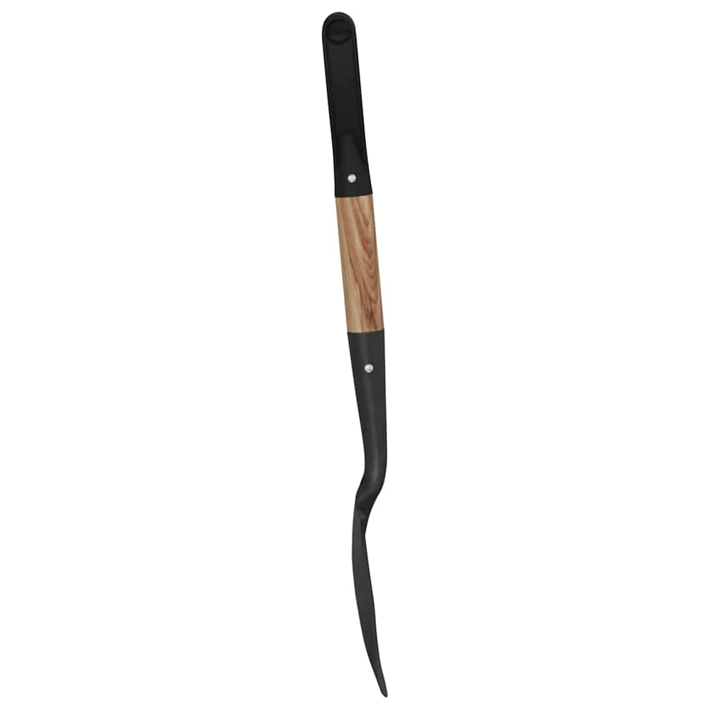 Skovl 68,5 Cm Powder Coated Stål Og Solid Træ - Billede 5