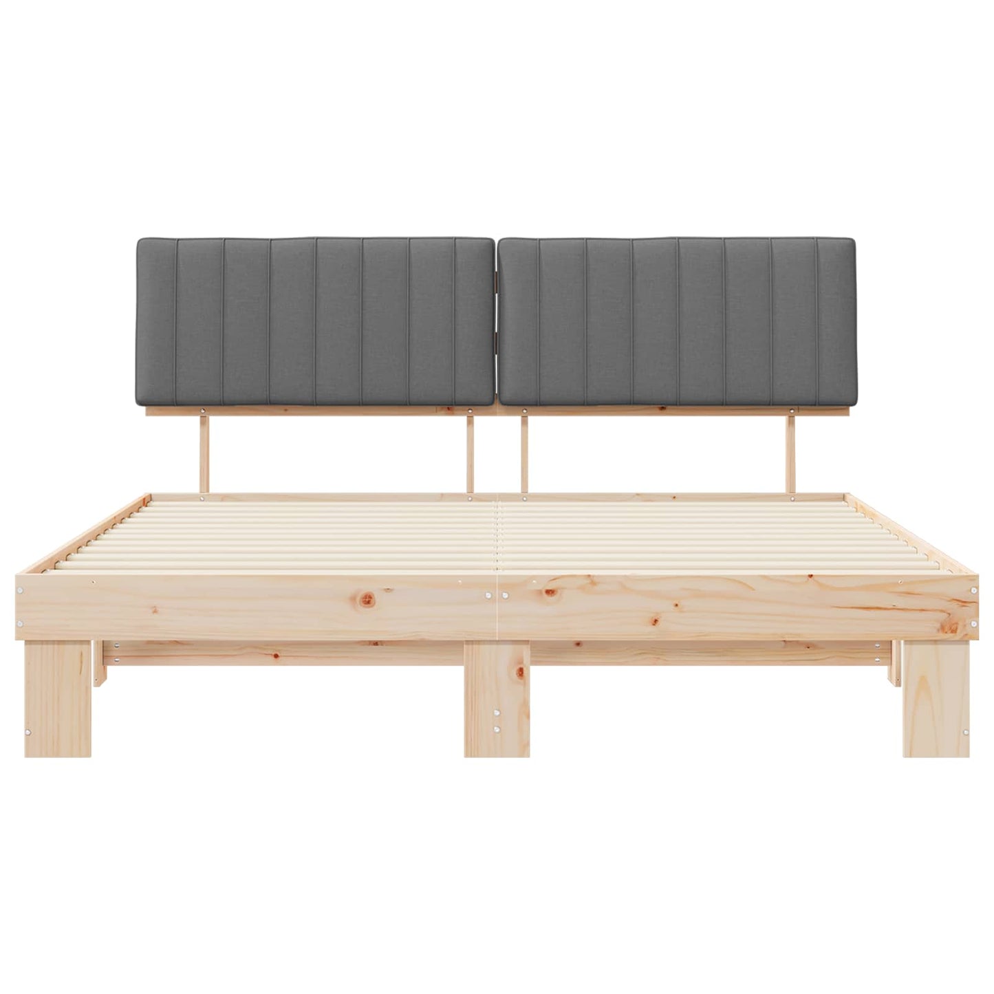 Sengestel Med Polstret Hovedgavl 180 X 200 Cm - Billede 5