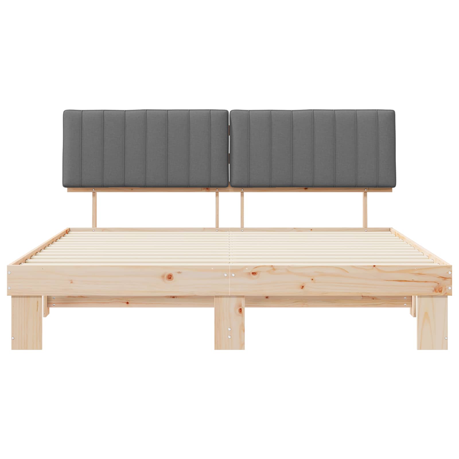 Sengestel Med Polstret Hovedgavl 180 X 200 Cm - Billede 5