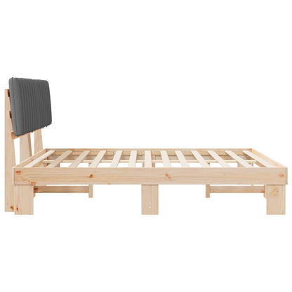 Sengestel Med Polstret Hovedgavl 180 X 200 Cm - Billede 6