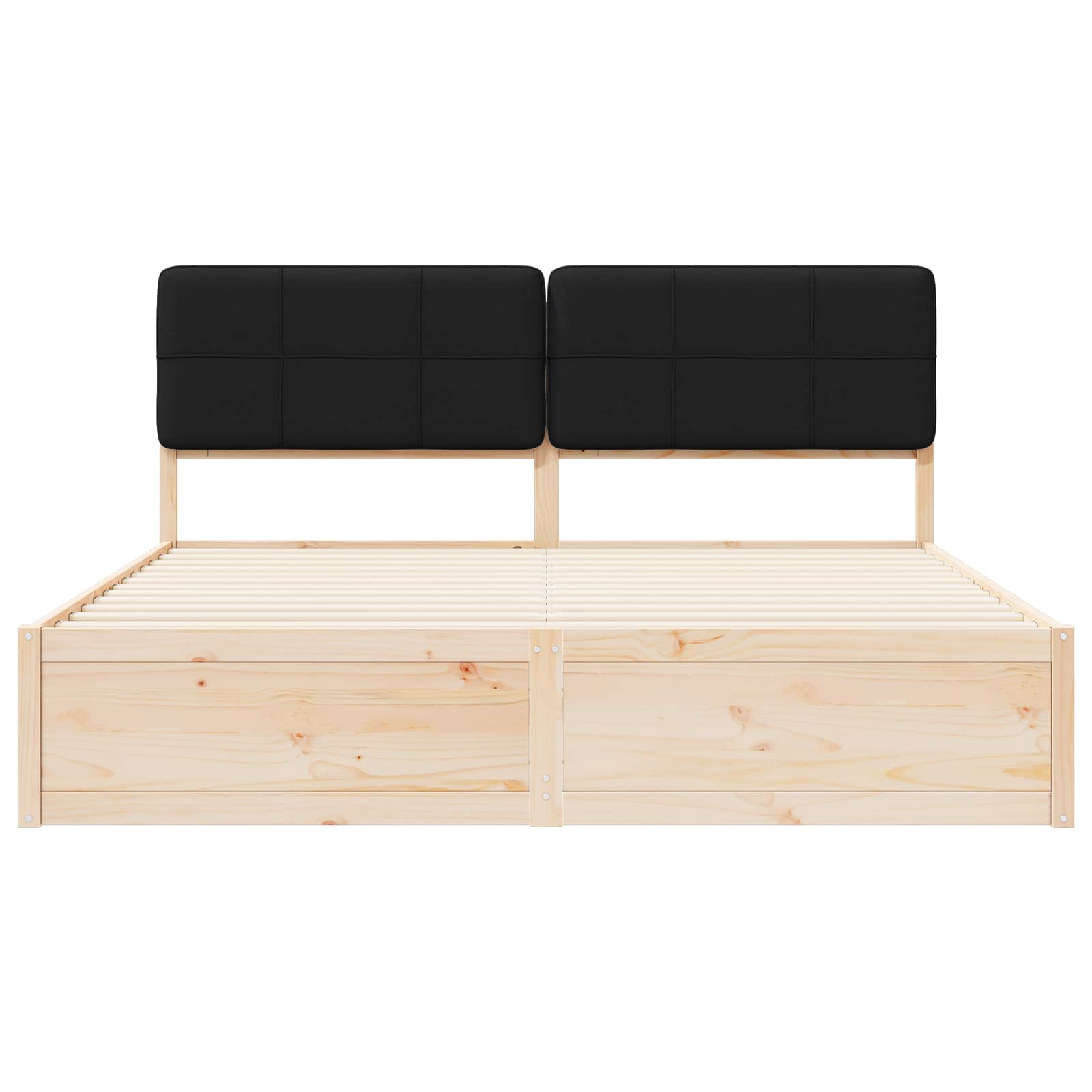 Sengestel Med Polstret Hovedgavl 180 X 200 Cm - Billede 5
