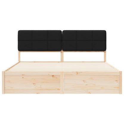 Sengestel Med Polstret Hovedgavl 180 X 200 Cm - Billede 5