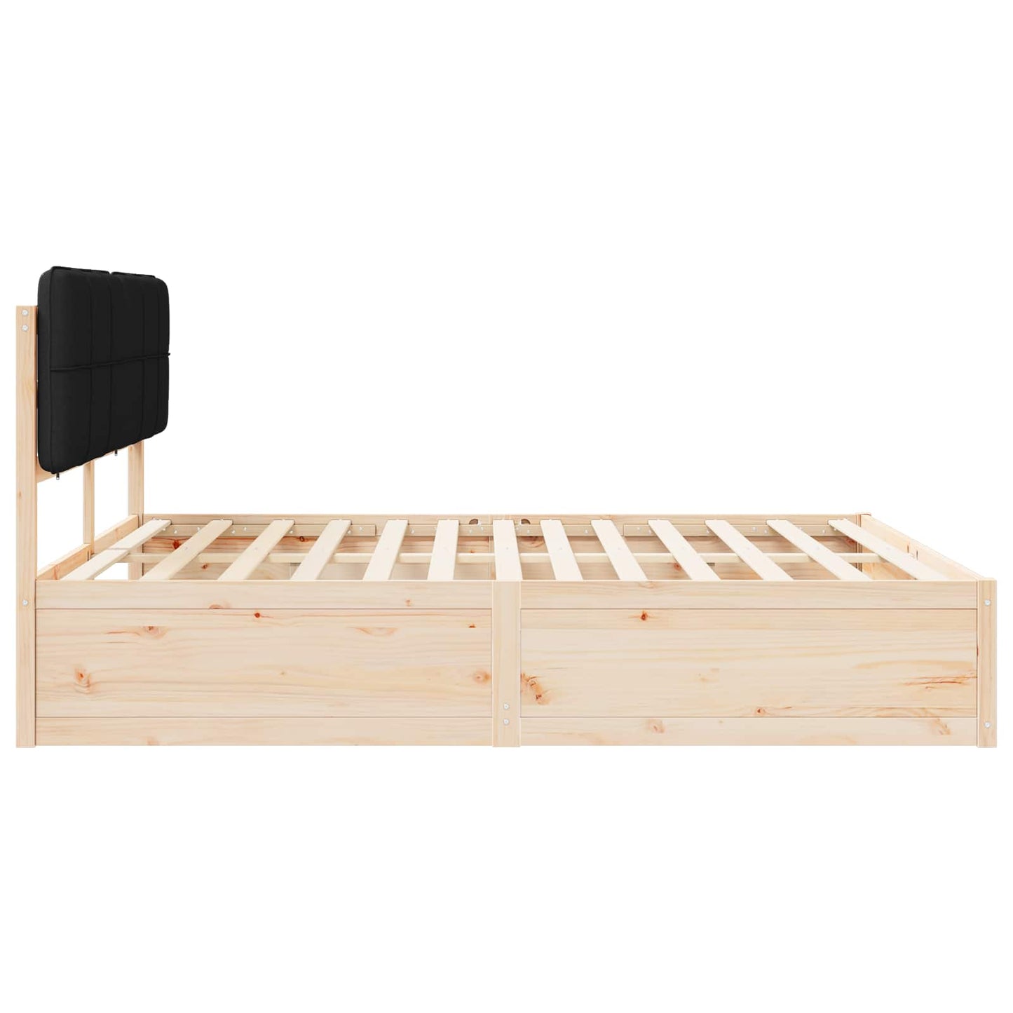 Sengestel Med Polstret Hovedgavl 180 X 200 Cm - Billede 6