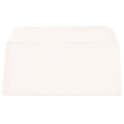 Benpude Ensfarvet 63 X 52 X 19,5 Cm Pu Skum - Billede 4