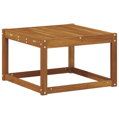 Udendørs Bord Massivt Akacietræ 59 X 59 X 37 Cm - Billede 6
