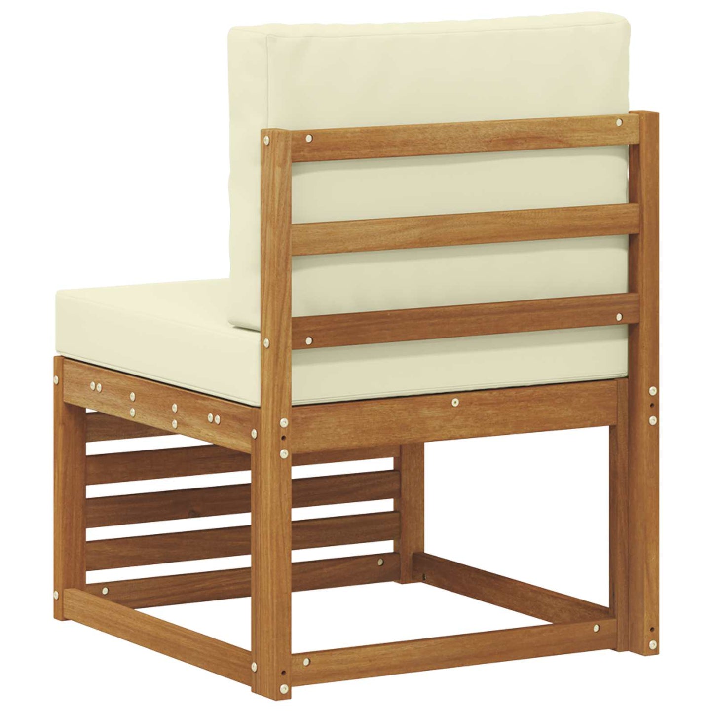 Udendørs Mellem Sofa Massivt Akacietræ - Billede 5