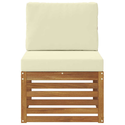 Udendørs Mellem Sofa Massivt Akacietræ - Billede 3