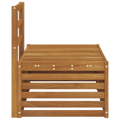 Udendørs Modulsofa Naturfarvet 91 X 63 X 73 Cm - Billede 5