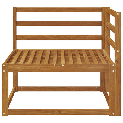 Udendørs Hjørnesofa Naturfarvet 83 X 83 X 73 Cm - Billede 3