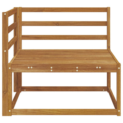 Udendørs Hjørnesofa Naturfarvet 83 X 83 X 73 Cm - Billede 4