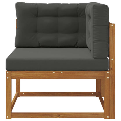 Udendørs Hjørnesofa Naturfarvet - Billede 3