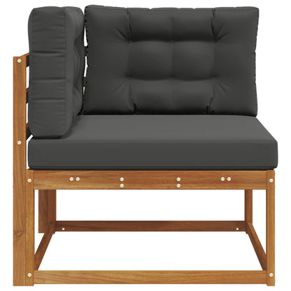 Udendørs Hjørnesofa Naturfarvet - Billede 4