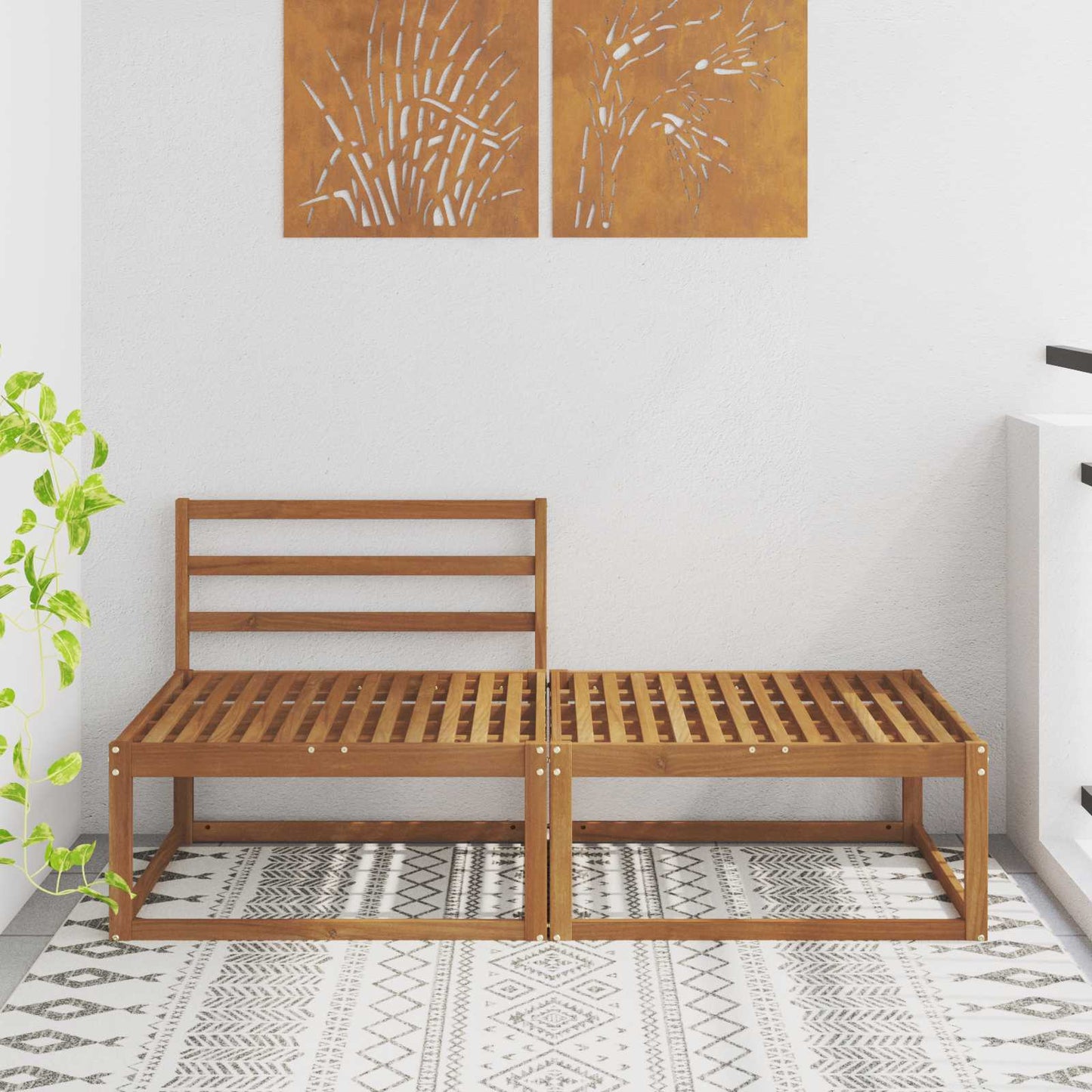 Udendørs 79 X 79 X 37 Cm