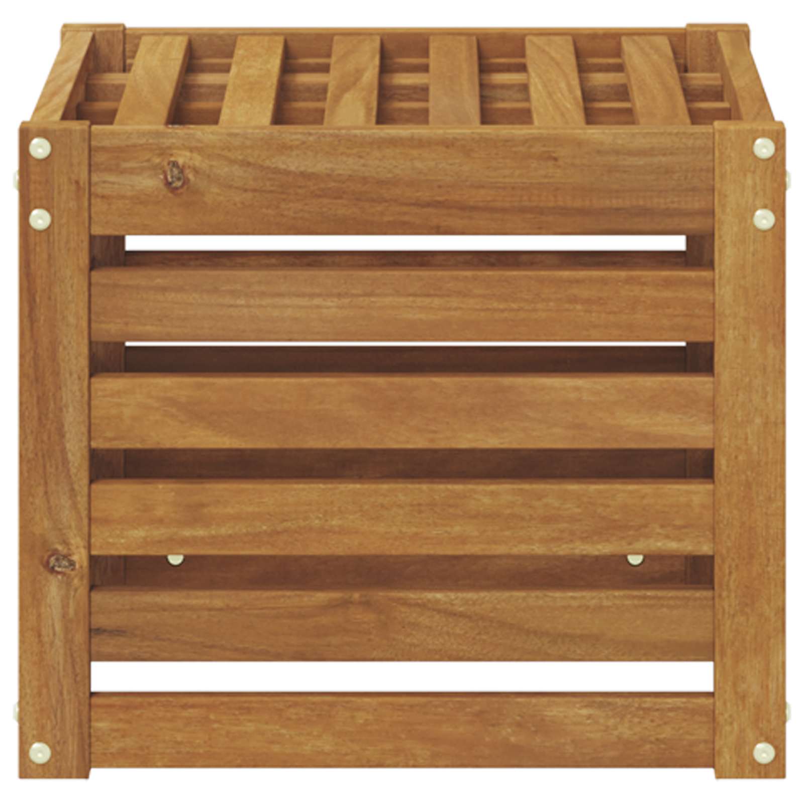 Udendørs Skammel Bænk 43 X 43 X 37 Cm - Billede 4
