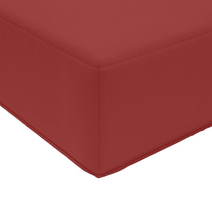 Udendørs Sofa Pude 2 Dele Vinrød Polyester - Billede 8