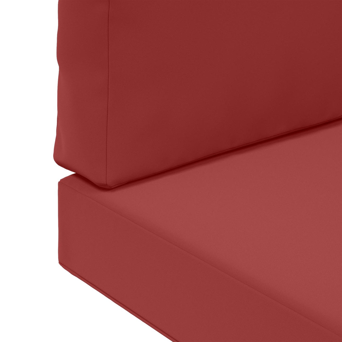 Udendørs Sofa Pude 2 Dele Vinrød Polyester - Billede 9