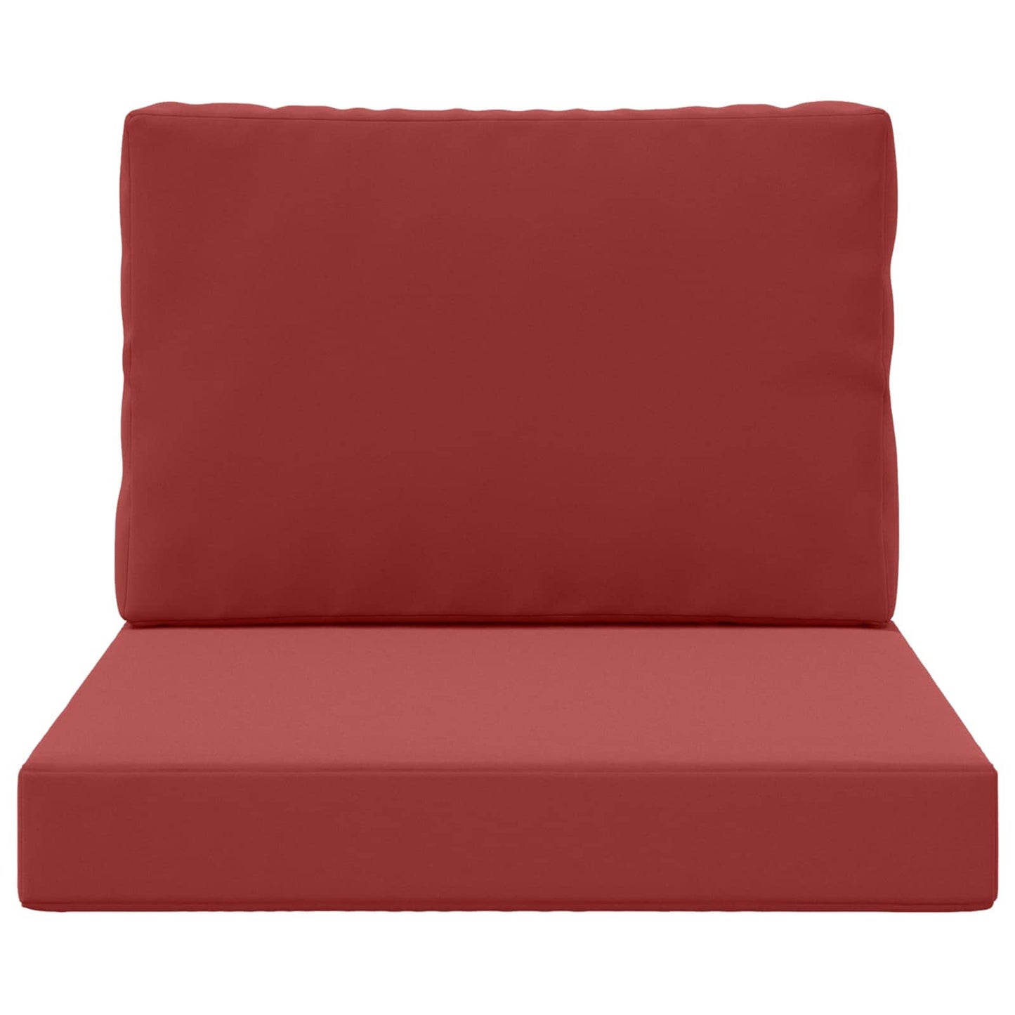 Udendørs Sofa Pude 2 Dele Vinrød Polyester - Billede 6