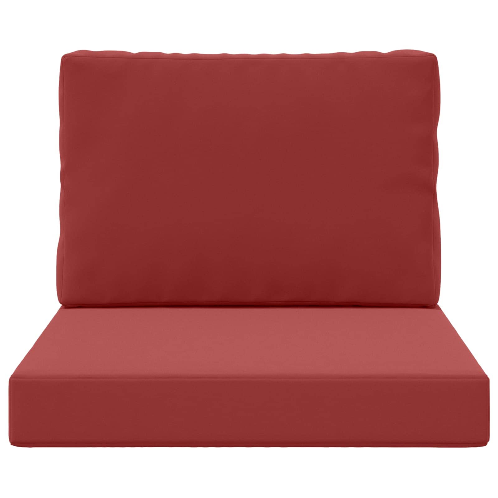 Udendørs Sofa Pude 2 Dele Vinrød Polyester - Billede 6