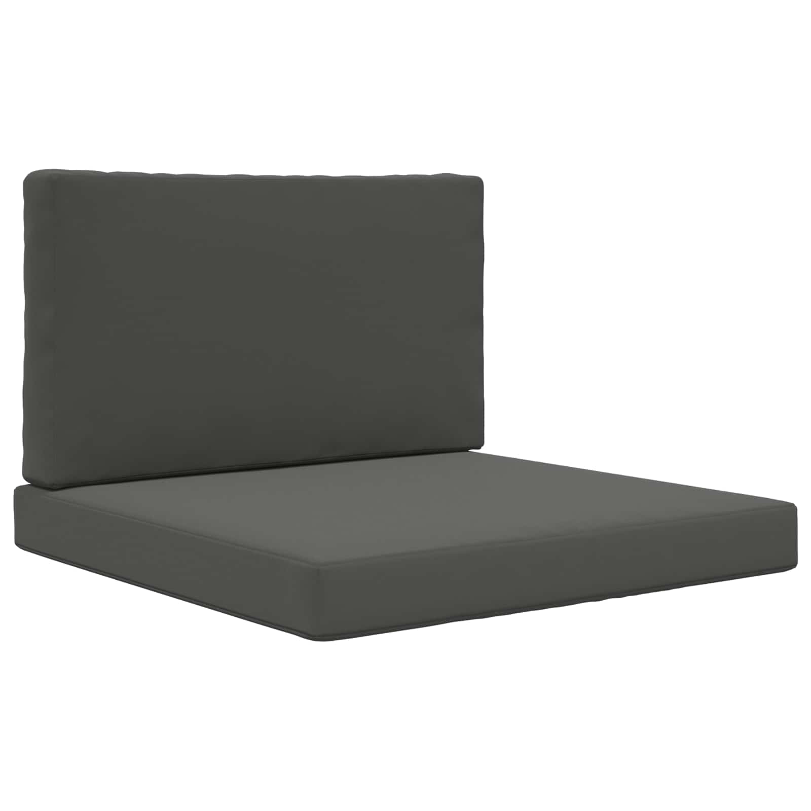 Udendørs Sofa Pude 2 Dele Antracit Polyester - Billede 2
