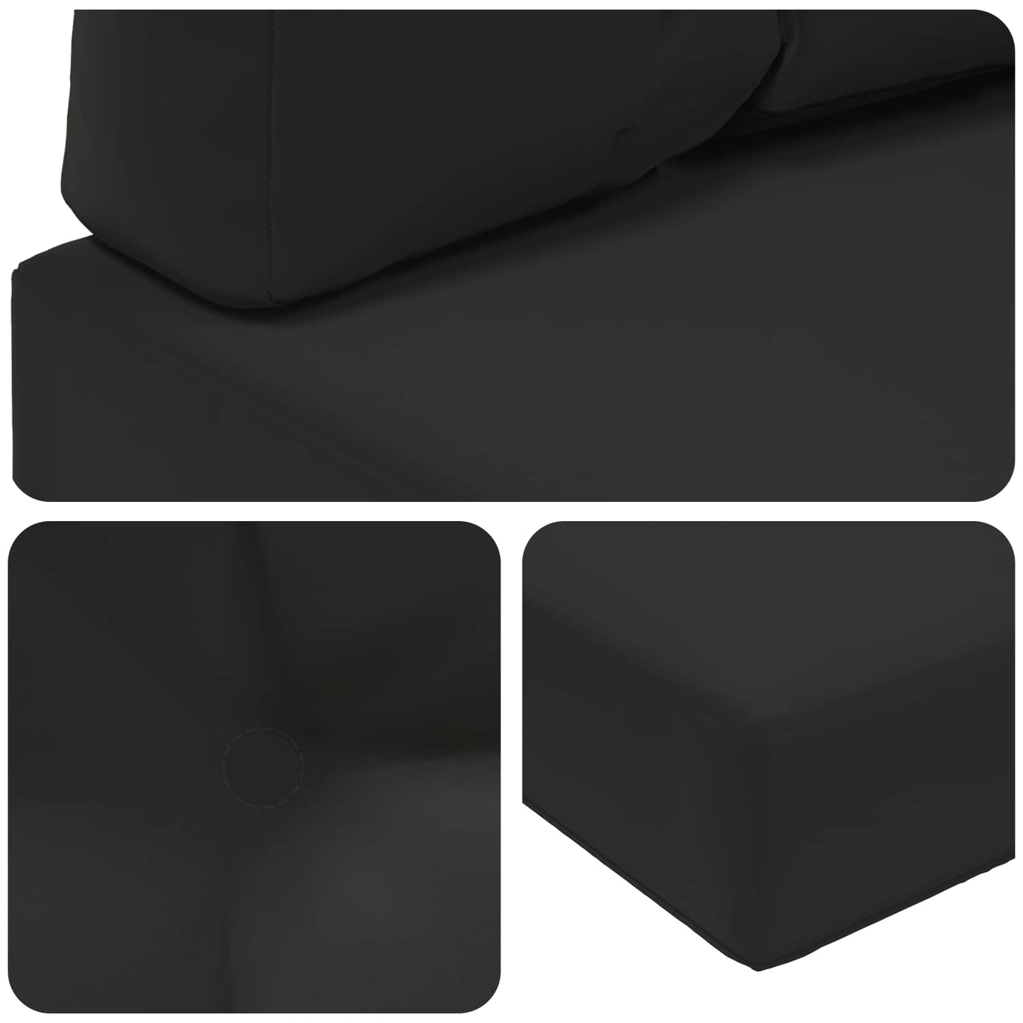 Udendørs Sofa Pude 2 Dele Polyester - Billede 8