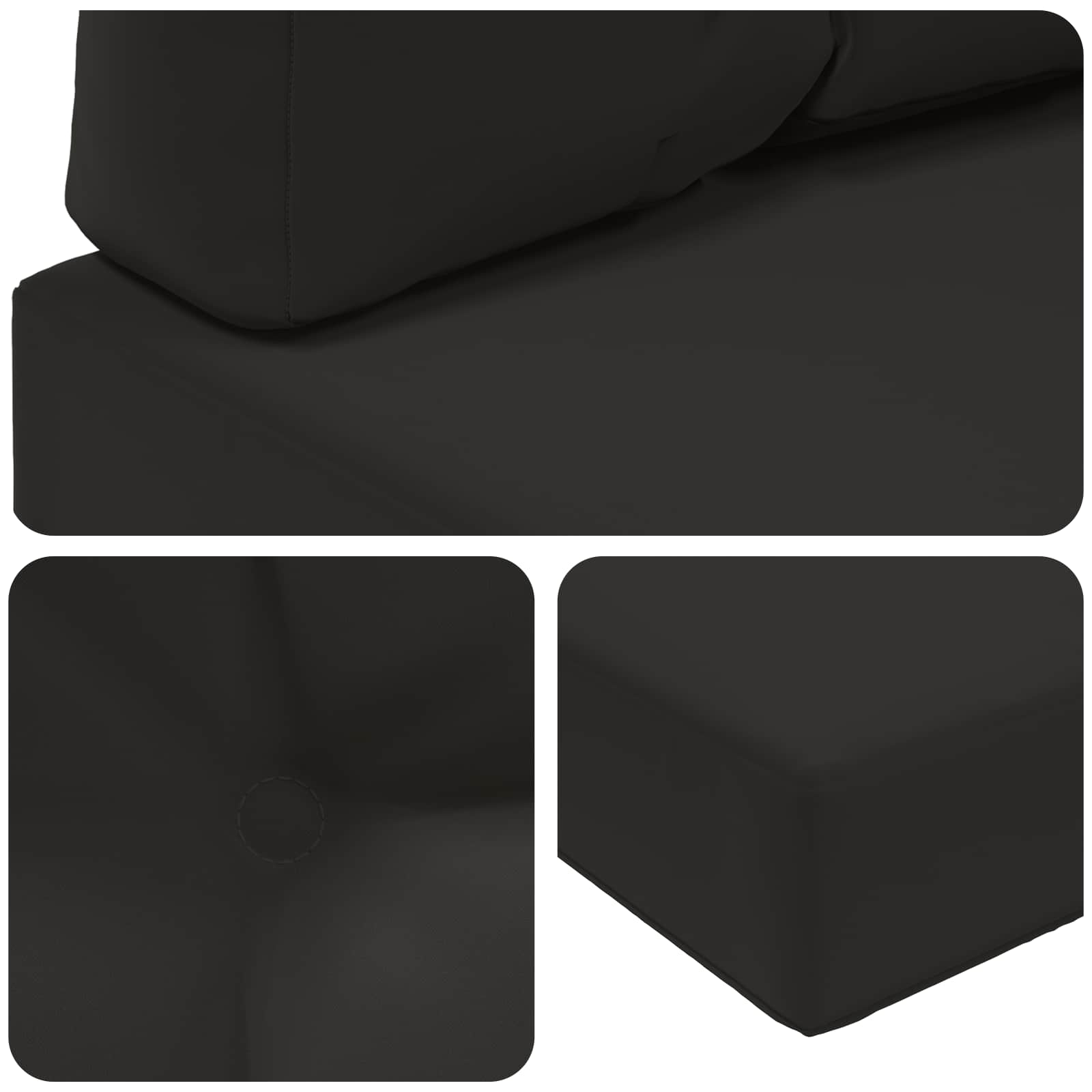 Udendørs Sofa Pude 2 Dele Polyester - Billede 8